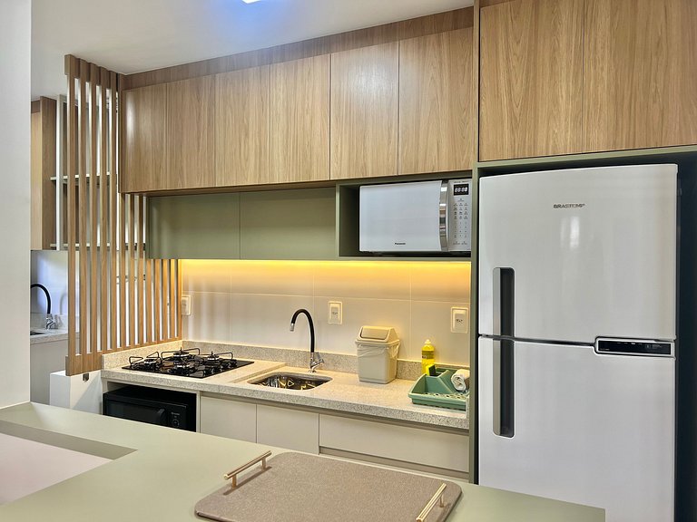 Lindo! Apto na Praia de Palmas - ZI06I