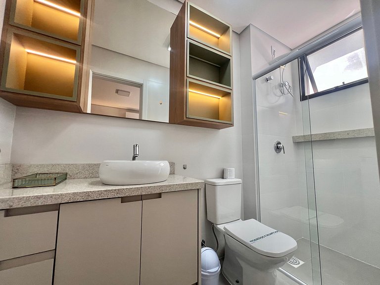 Lindo! Apto na Praia de Palmas - ZI06I