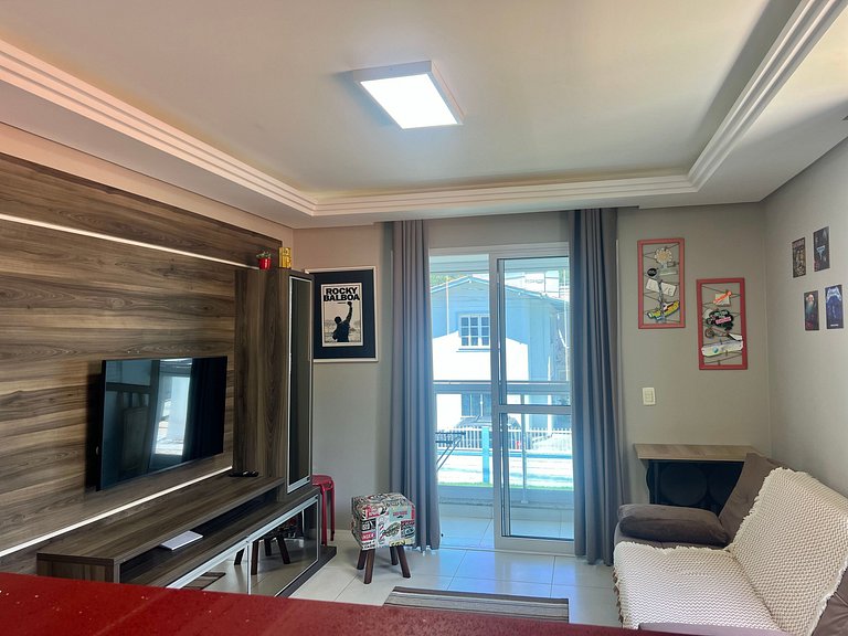 Aconchegante! Apto na Praia de Palmas. DR02J