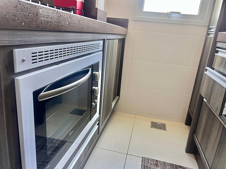 Aconchegante! Apto na Praia de Palmas. DR02J