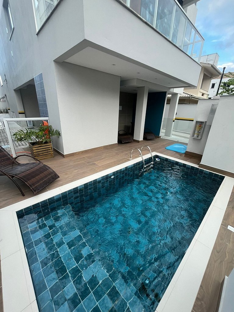 Lindo! Apartamento na Praia de Palmas - DE03J