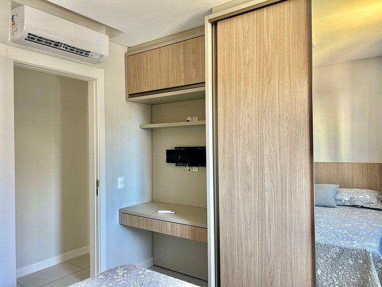 Perfeito! Apto na Praia de Palmas! - DK01J