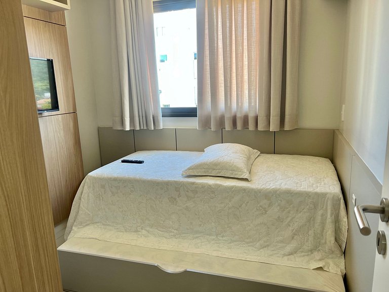 Perfeito! Apto na Praia de Palmas! - DK01J