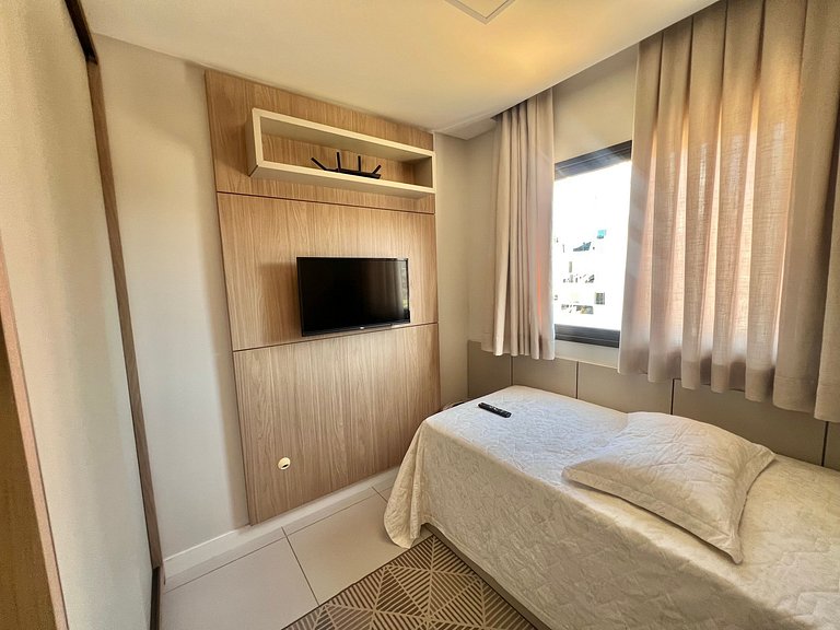 Perfeito! Apto na Praia de Palmas! - DK01J