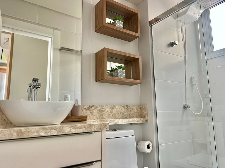 Perfeita! Cobertura com jacuzzi vista mar! - DS02J