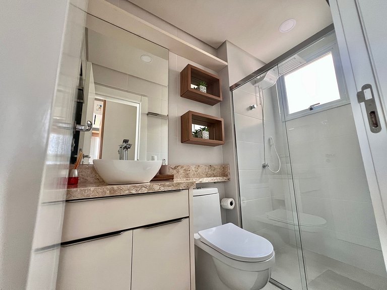 Perfeita! Cobertura com jacuzzi vista mar! - DS02J