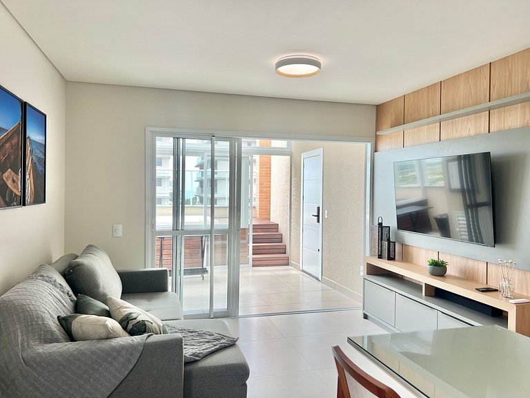 Perfeita! Cobertura com jacuzzi vista mar! - DS02J