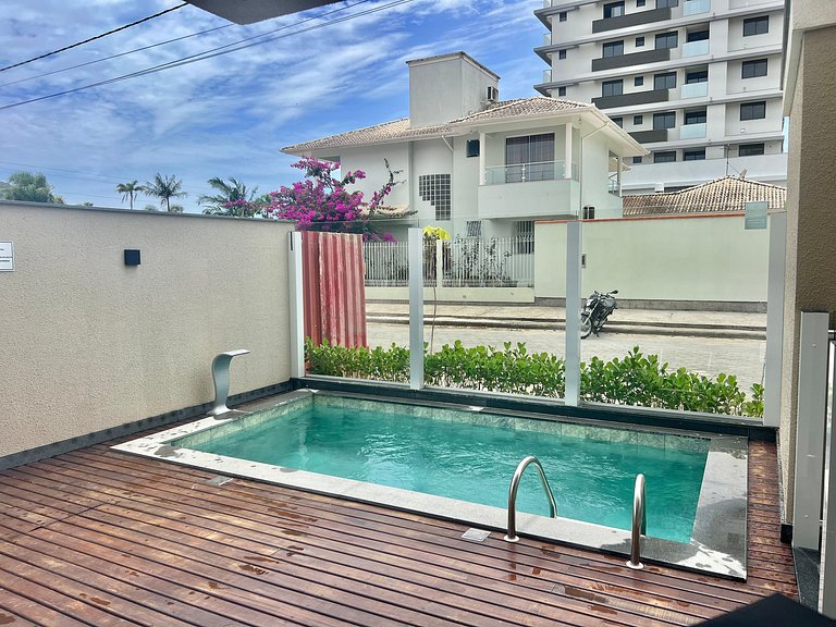 Perfeita! Cobertura com jacuzzi vista mar! - DS02J