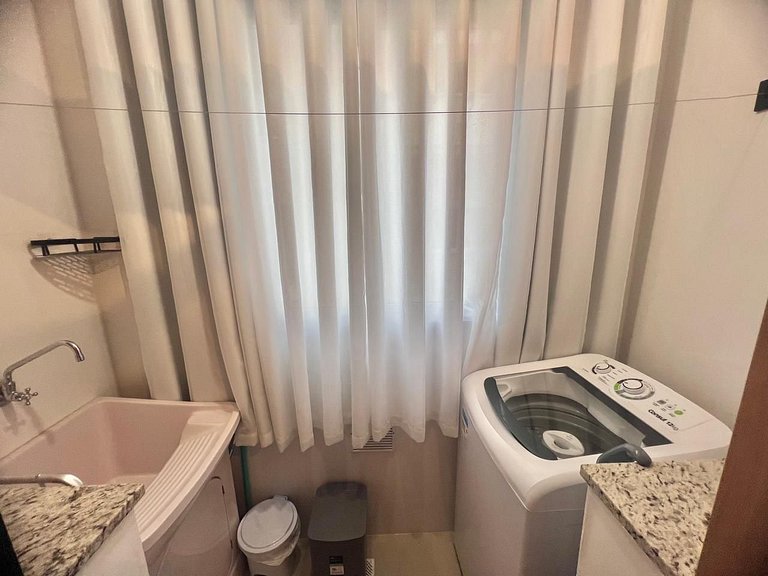 Lindo! Apto completo na Praia de Palmas - ZP01I