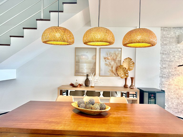 Vista mar! Duplex na praia de Palmas! PQ01I