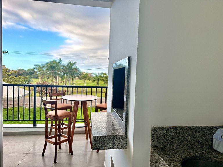 Vista mar! Duplex na praia de Palmas! PQ01I